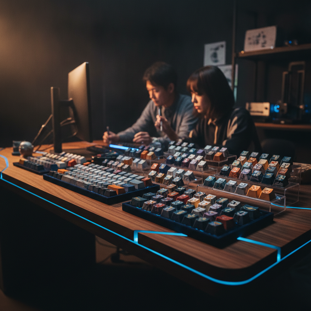 Japanese Keycap Designers Pushing the Boundaries of Aesthetics